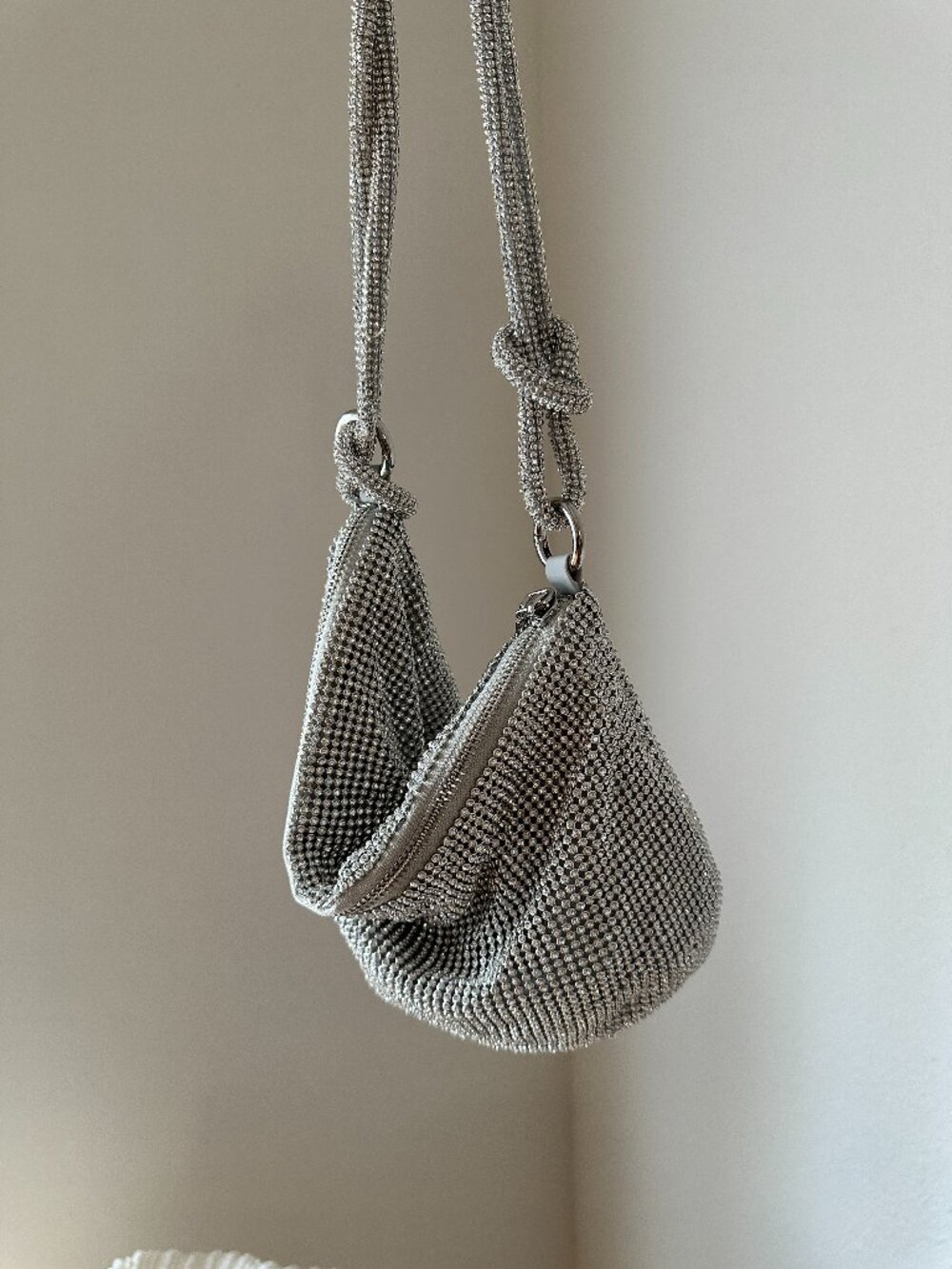 SOLD - Silver Wristlet or Purse